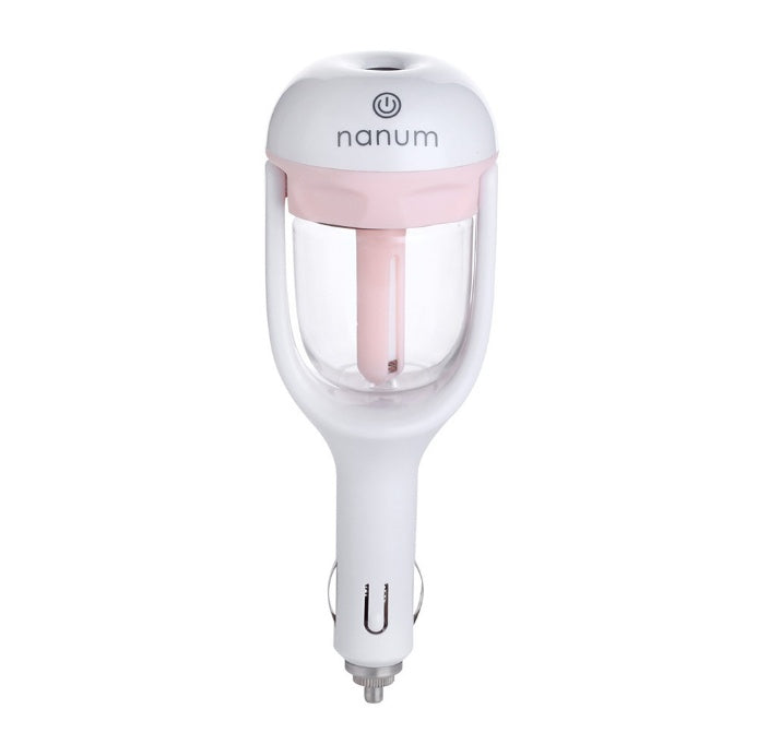 Ruza Car Air Humidifier & Aroma Diffuser | USB Mini 180° Rotation, Air Purifier & Freshener