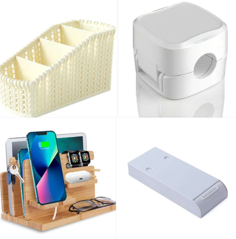Ruza Magnetic Cable Clip Organizer