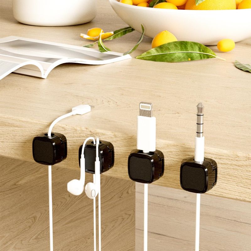 Ruza Magnetic Cable Clip Organizer