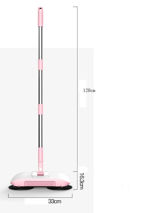 3-in-1 Push Sweeper Broom & Mop