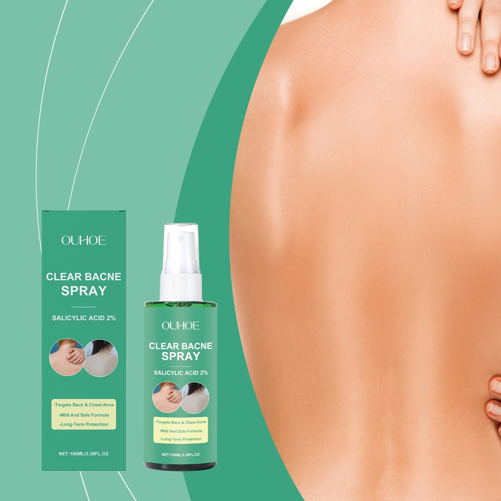Ruza Full Body Skin Care Spray