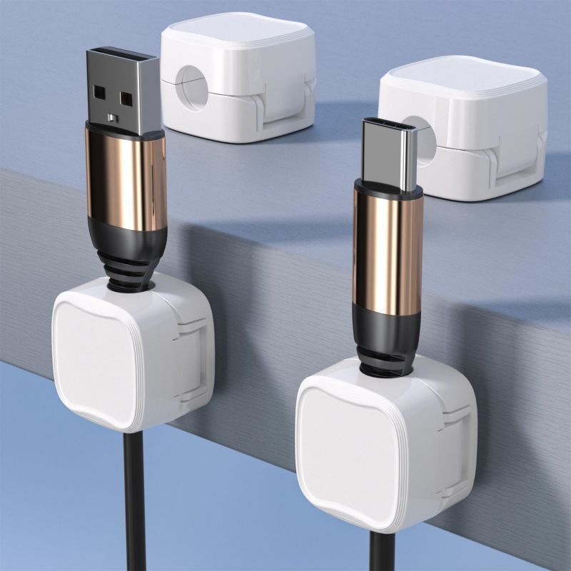 Ruza Magnetic Cable Clip Organizer