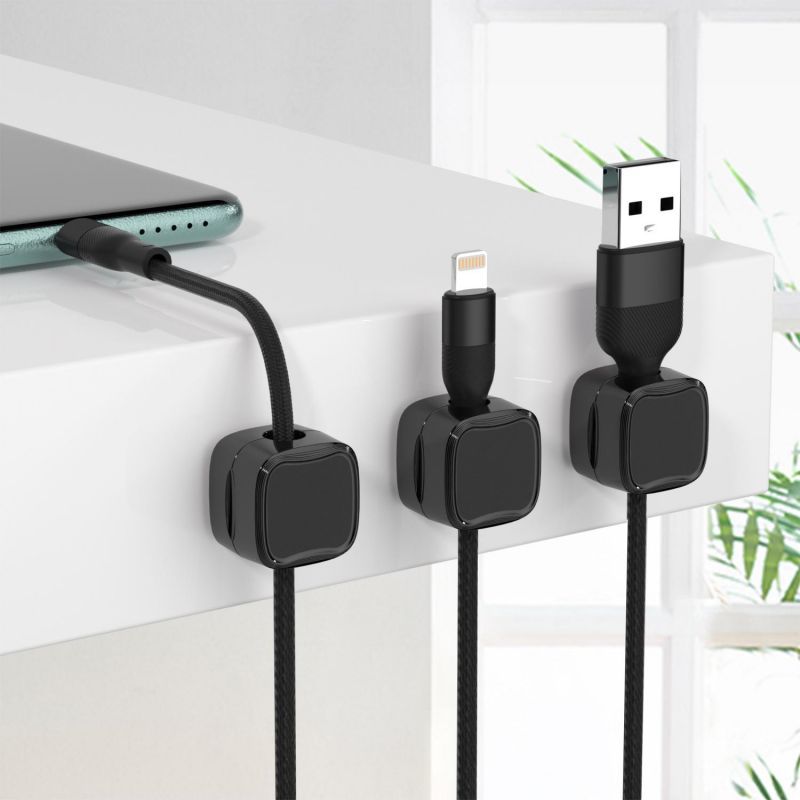Ruza Magnetic Cable Clip Organizer