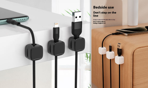 Ruza Magnetic Cable Clip Organizer