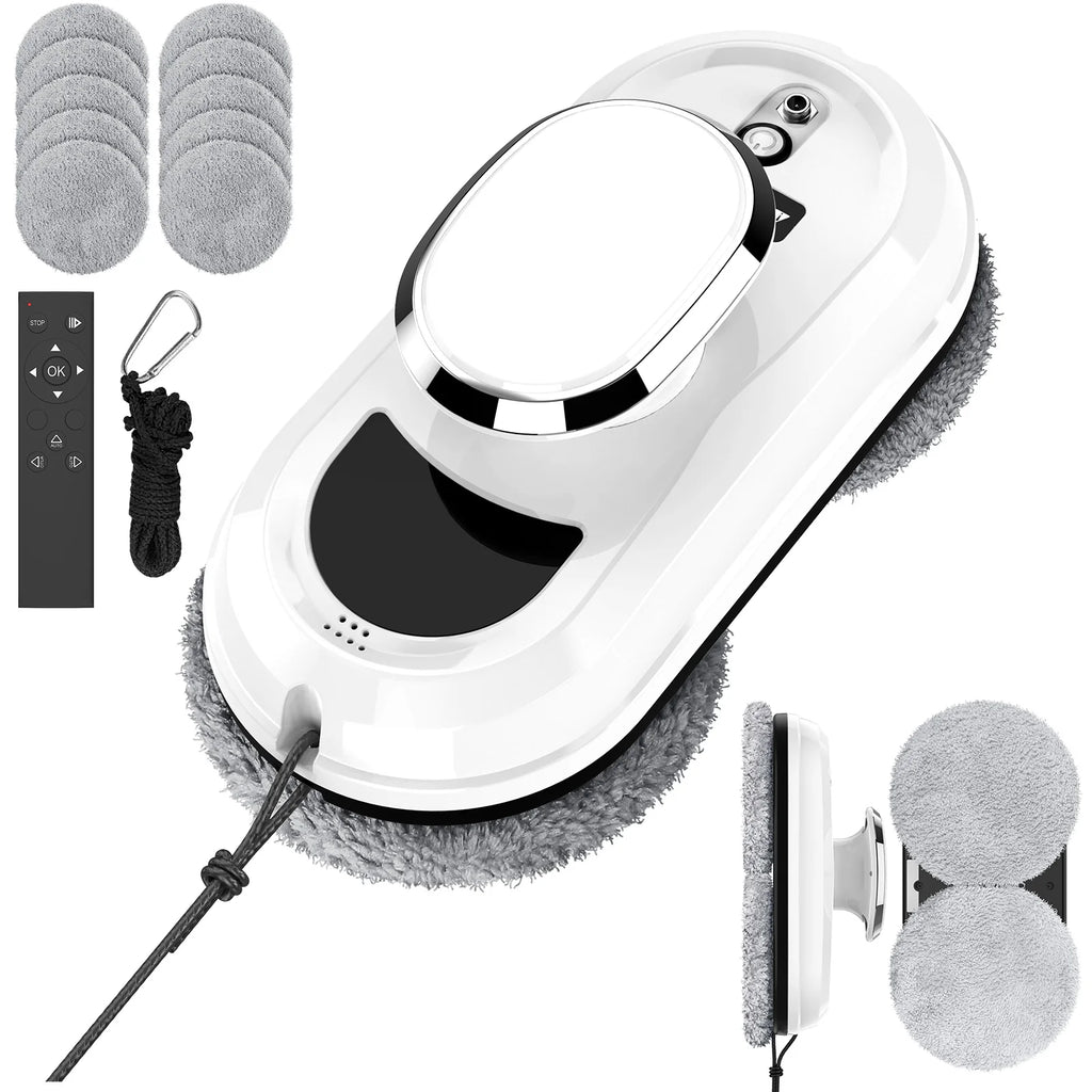 Window Vacuum Cleaning Robot Smart Window Glass Washer Electric Glass Remote Control Automatic Window Cleaner