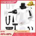3800W High Pressure Steam Cleaner (Car Cleaner)-IPX4, 2.5m Cable,Steam Cannon+9-Piece for Removing Stains on Multiple Surfaces