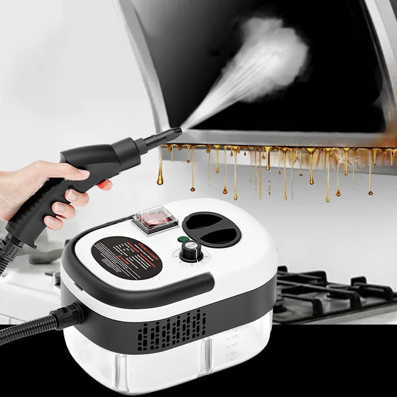 Temperature and Pressure 2500W Handheld High Steam Cleaners Air Conditioners Kitchen Hood Car Steam Clean Floor Steam Cleaning