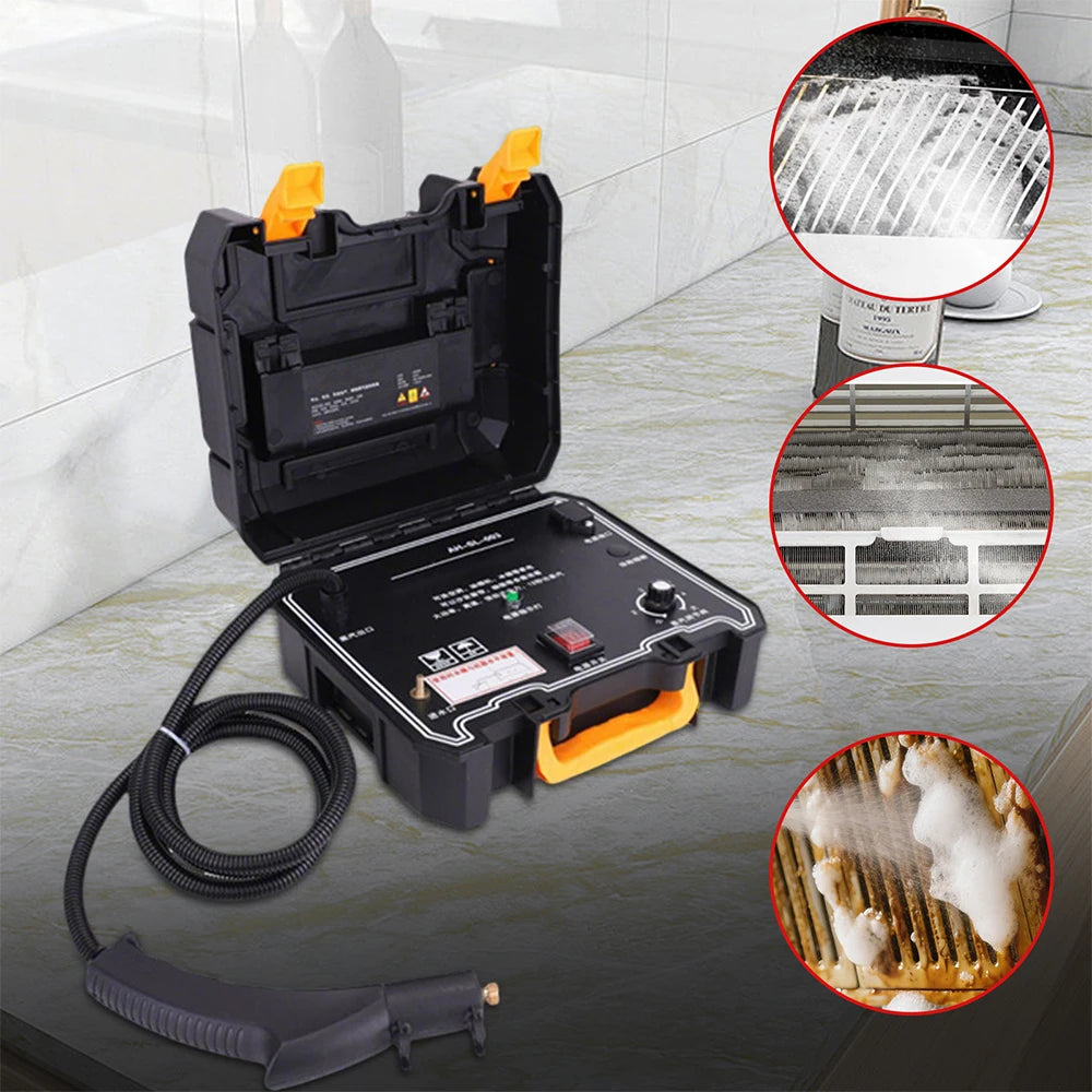 High Temperature and Pressure Steam Cleaner Kitchen Range Hood 3Bar Intelligent Cleaning Machine High Pressure Pulse 220V