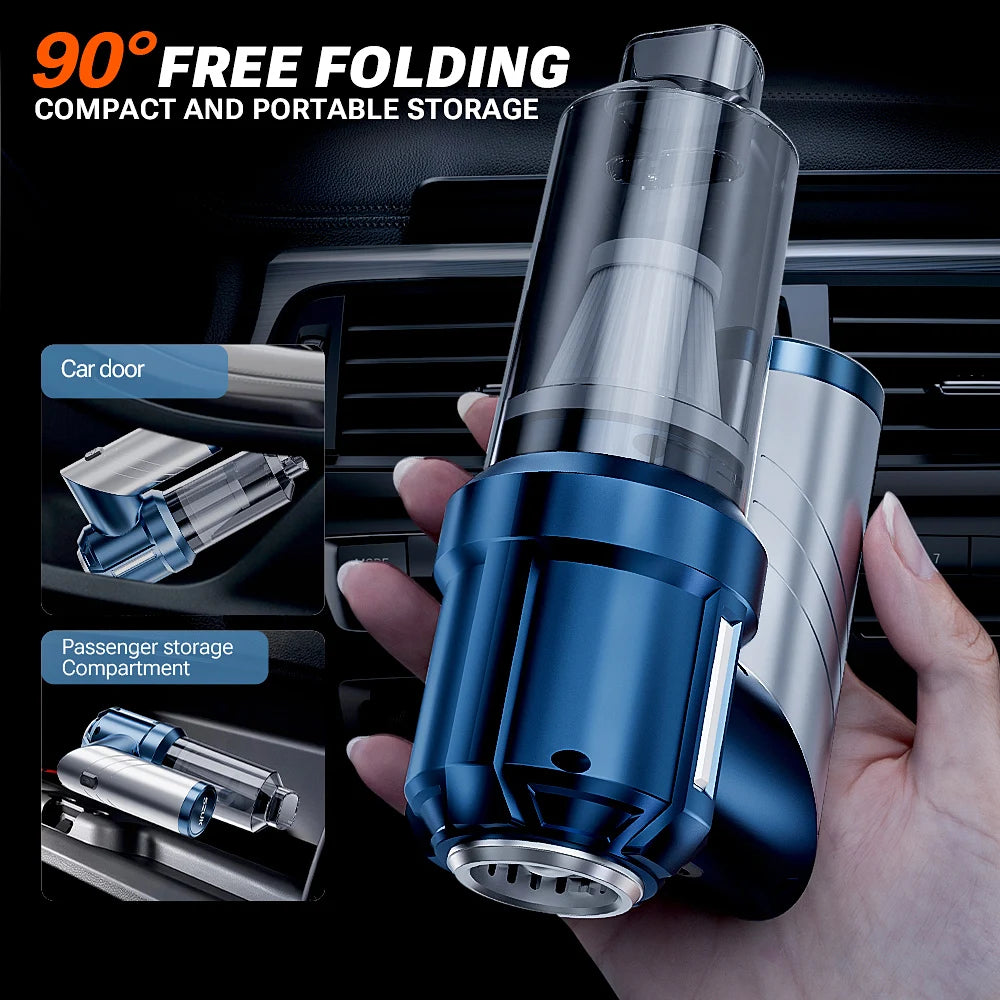 SZUK New Mini Car Vacuum Cleaner Wireless Handheld Vacuum Cleaner Cleaning Machine Strong Suction Portable Vacuum Cleaner Car
