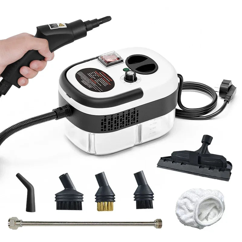 Temperature and Pressure 2500W Handheld High Steam Cleaners Air Conditioners Kitchen Hood Car Steam Clean Floor Steam Cleaning