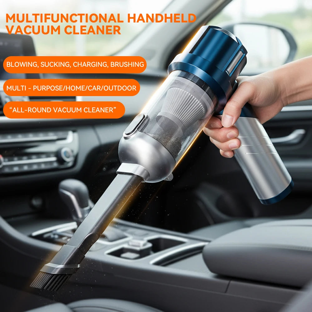 SZUK New Mini Car Vacuum Cleaner Wireless Handheld Vacuum Cleaner Cleaning Machine Strong Suction Portable Vacuum Cleaner Car