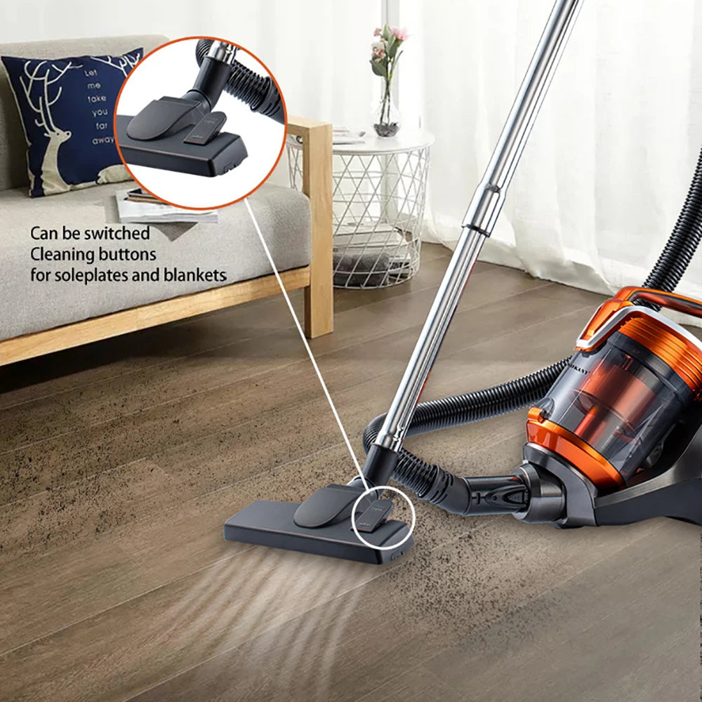 Seeiswork Portable Dry Wet Dual-Use Vacuum Cleaner 3600W High-Power Strong Suction Car Household Vacuum Cleaner Pet Hair Dryer