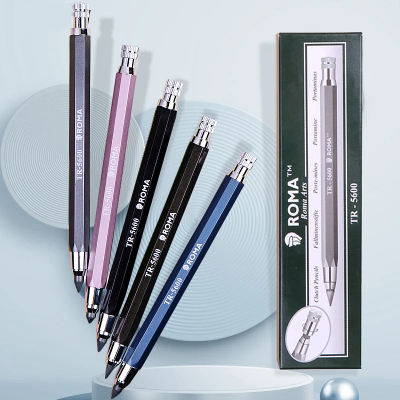 Dainayw Mechanical Pencil 5.6mm HB Graffiti Drafting Scanning Automatic Pencils For Art Professional Painting Writing Supplies