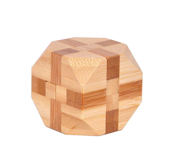 IQ Brain Teaser Kong Ming Lock Lu Ban Lock 3D Puzzle Kids Toys Baby Game Puzzle Toys Interlocking Educational Toys For Children