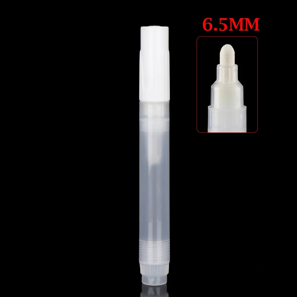 Empty Rod Graffiti Pens Refillable Ink Paint Pen Accessories 3/5/6/6.5/8/10/15/30mm Plastic Transparent Liquid Chalk Marker