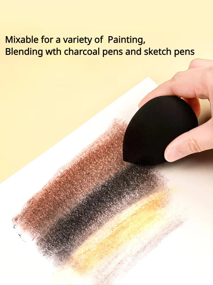 NYONI Professional Ultra Soft Artist Pastel Graphite And Charcoal Drawing Color Sketching Powders Blendable Finest Pigment