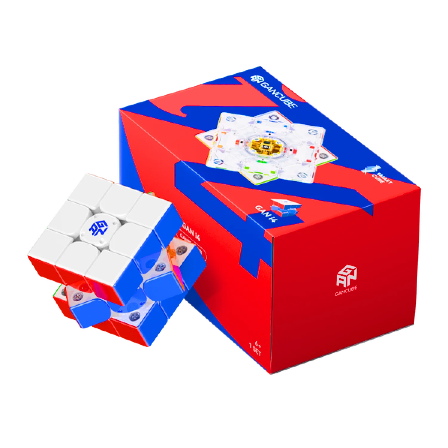 [JudyCube] GAN i4 Intelligent Flagship 3X3 Magnetic Smooth Competition Online PK Puzzle Toy GAN Smart Cube I4