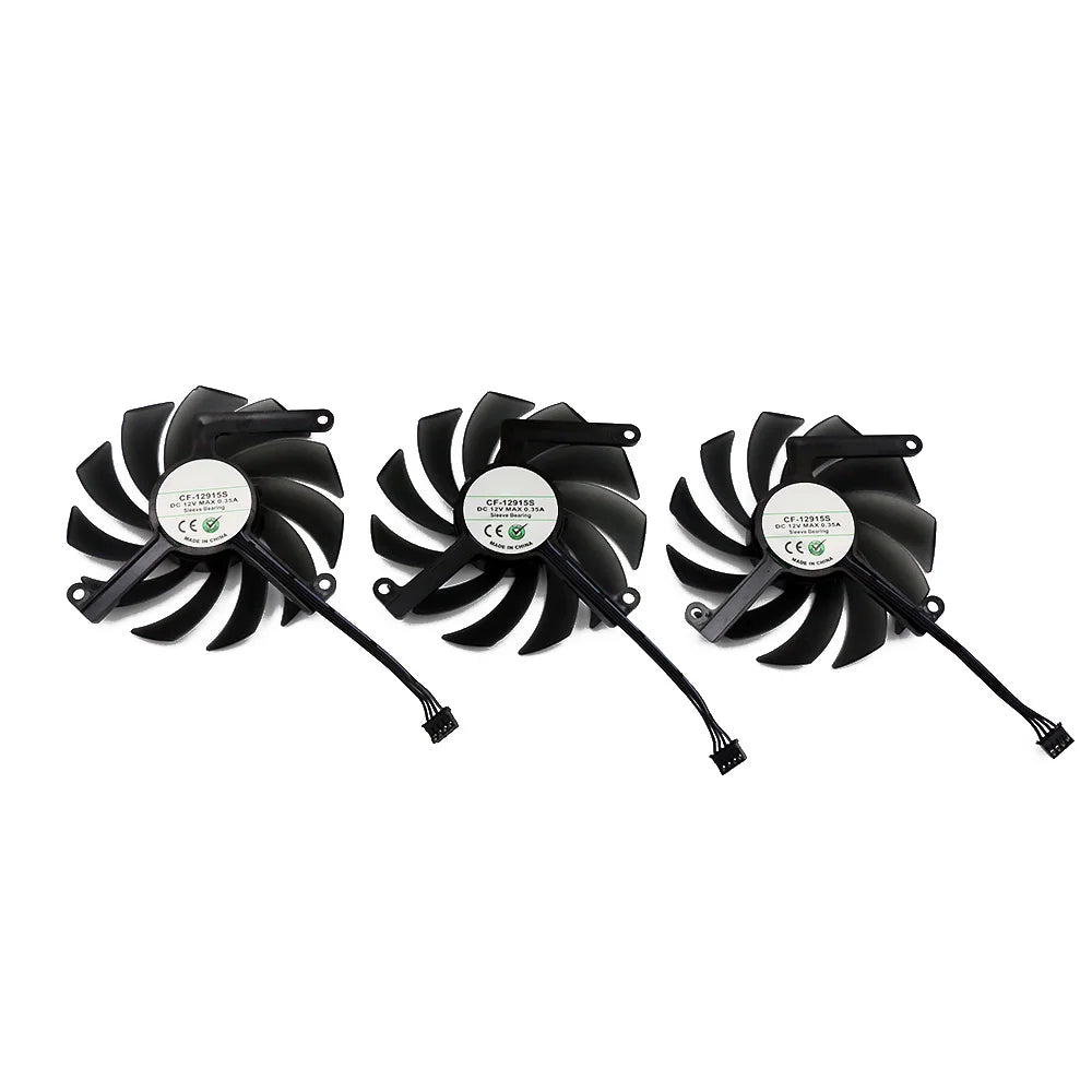 85MM 4PIN CF-12915S RTX3060 RTX3070 GPU Fan for INNO3D Geforce RTX 3060 3060TI 3070 3070 TI Ichill X3 Graphics Cooler Fan
