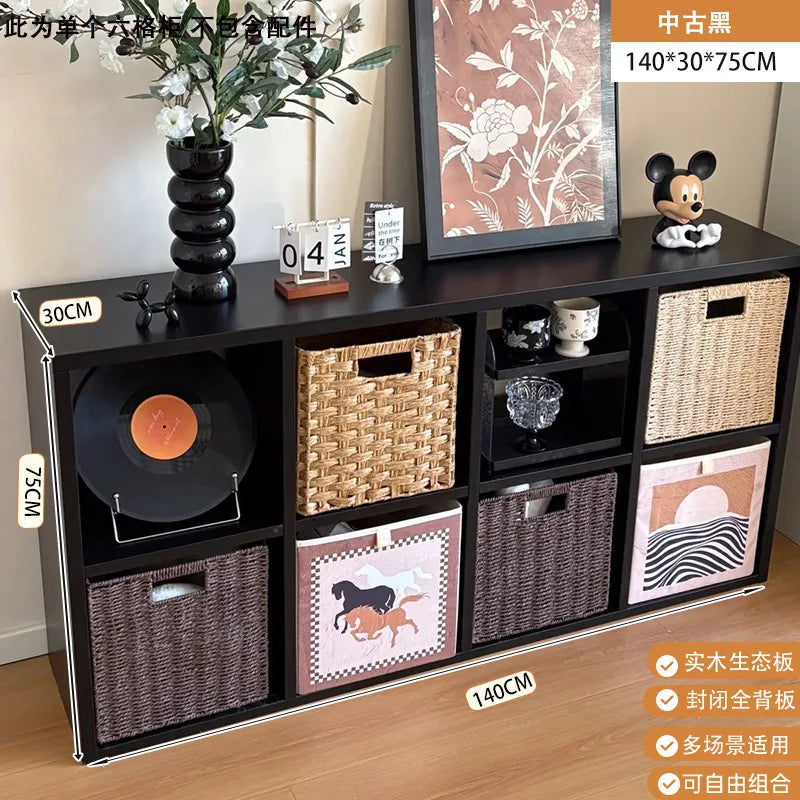 BookShelf Decor Living Room Cabinets Dressers Display House Desk Boocase Entryways Wood Storage Luxury Cabinet Trendy Furniture