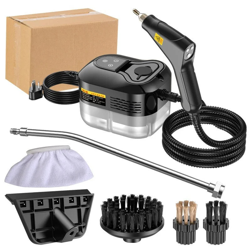 2500W Handheld Steam Cleaner 110V/220V Multifunctional High Temperature Steam Cleaning For Air Conditioner Kitchen Hood Car