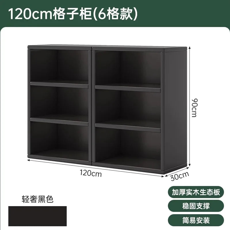 BookShelf Decor Living Room Cabinets Dressers Display House Desk Boocase Entryways Wood Storage Luxury Cabinet Trendy Furniture