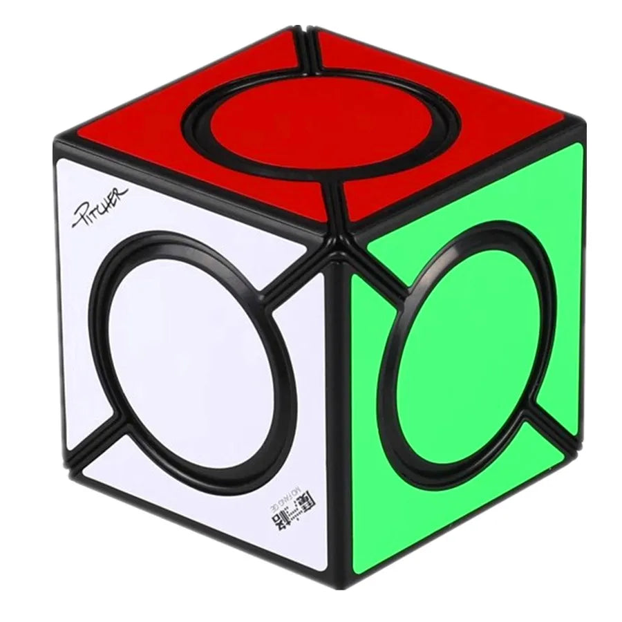 Qiyi 2x2 3x3 4x4 5x5 Alien Magic Cube Maple Leaf Slanting Pyramid Professional Cubo Magico Puzzle Toy For Children Kids Gift Toy