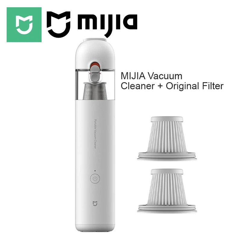 MIJIA Handheld Wireless Vacuum Cleaner,13KPa Suction,For Home Car Cordless Portable Vacuum Cleaner,Max battery life 30min