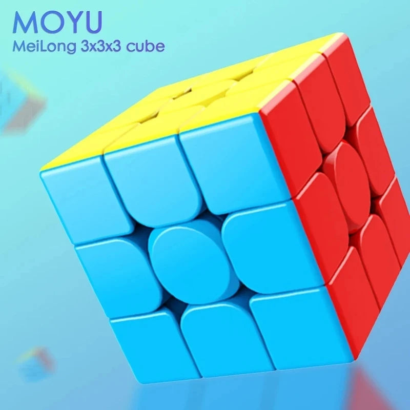 MOYU Meilong Series Professional Speed Magic Cube 2x2 3x3 Pyramid SQ1 Puzzle Magic Cube Education Learnning Cubo Magico Toy Gift