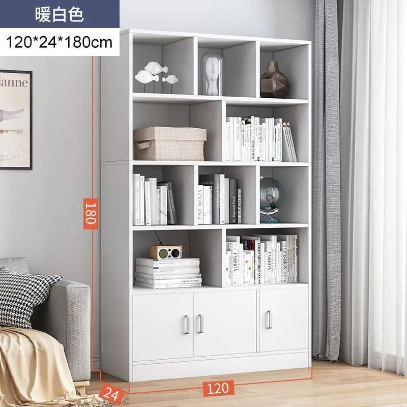 Luxury Library Office Book Storage Furniture Wooden Bookcase Bookshelf Office Furniture