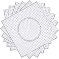 4PCS 5mm Fuse Beads Boards, Large Clear Pegboards Kits, with Gift Roning Paper, Perler Hama Beads Template Tool Diy Toy