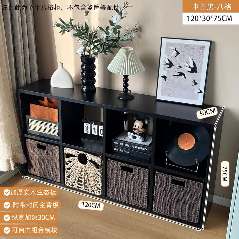 BookShelf Decor Living Room Cabinets Dressers Display House Desk Boocase Entryways Wood Storage Luxury Cabinet Trendy Furniture