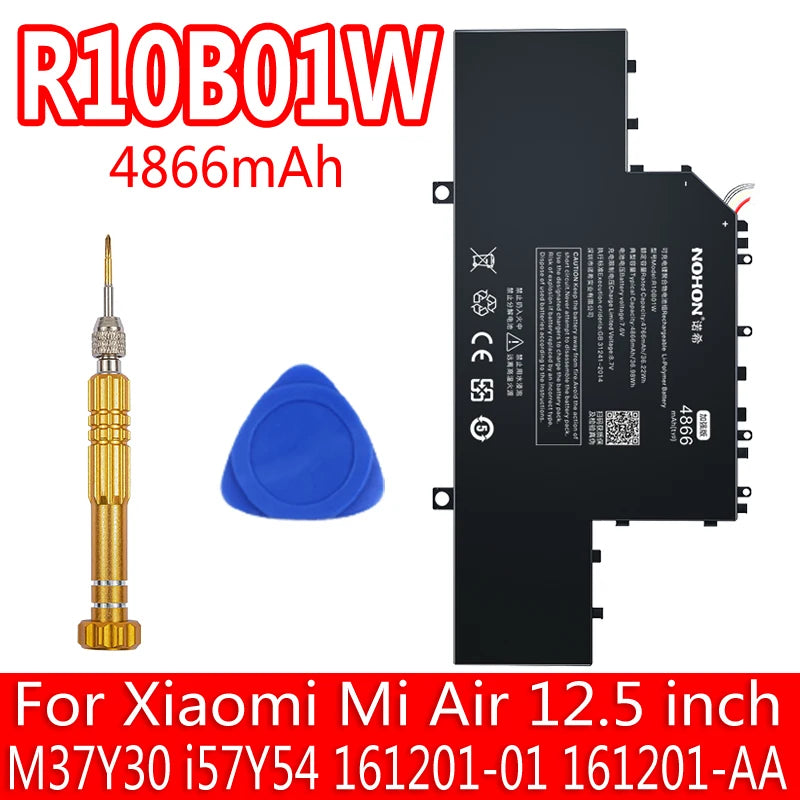 NOHON R13B01W R15B01W Laptop Battery For Xiaomi Mi Air 13.3 12.5 Pro 15.6 Inch Gaming G15B01W R13B02W R10B01W NoteBook Batteries