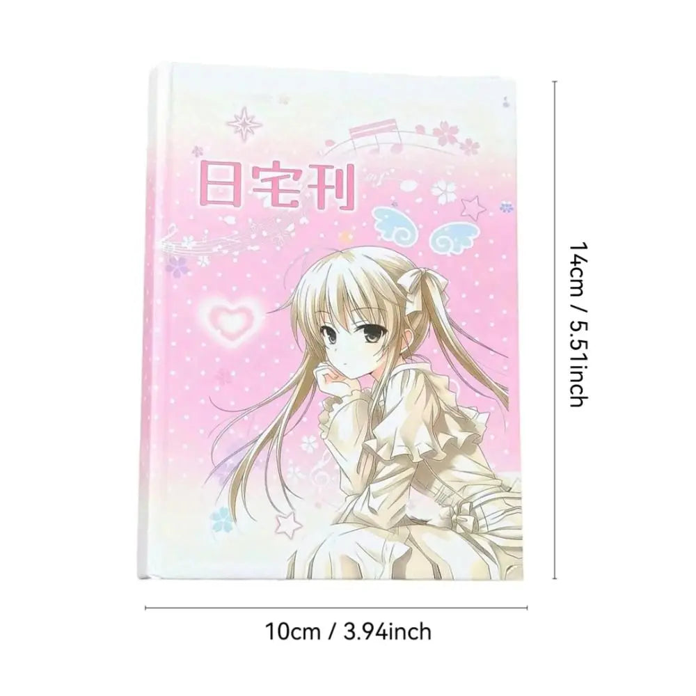Creative Japanese Style Sticker Book DIY Pink Diary Sticker Cartoon Gift Scrapbook Sticker Stationery Supplies