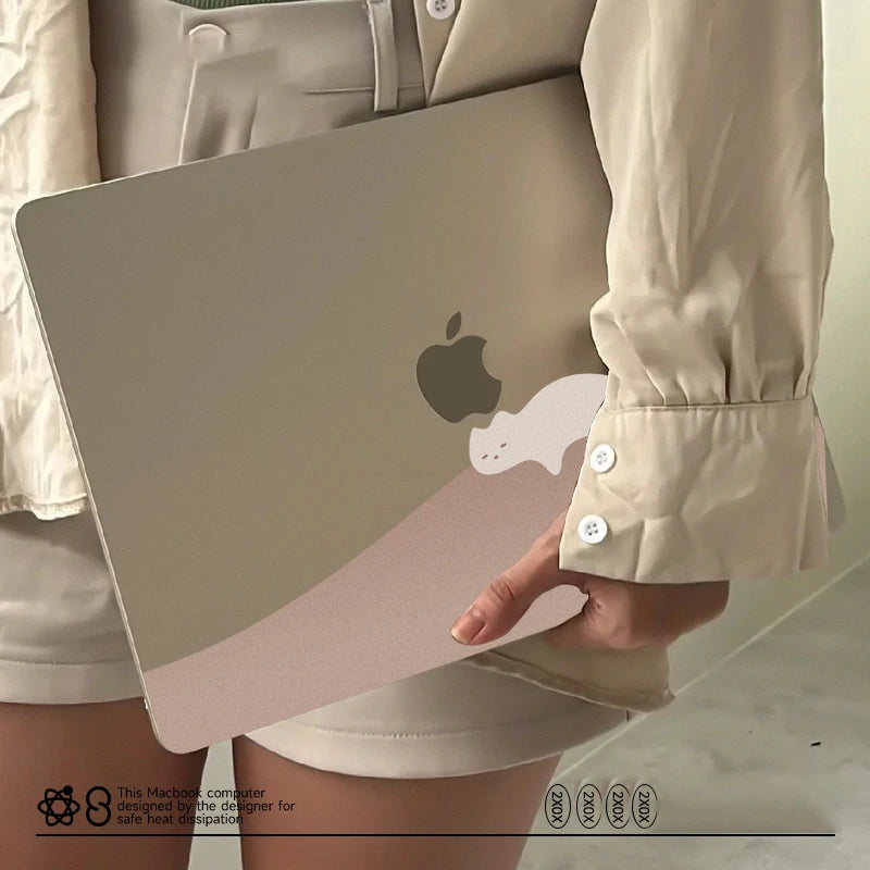 New Transparent Print Hard Shell Case For MacBook New Chip M1 Air 15 A3241 For Macbook Pro 16 A3403 New Air13.6 M2 A3240Case