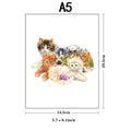 Cat Wooden Jigsaw Puzzles, Advanced Puzzle with Beautiful Gift Package, Unique Shaped Pieces, Best Gifts Family Game Home Decor