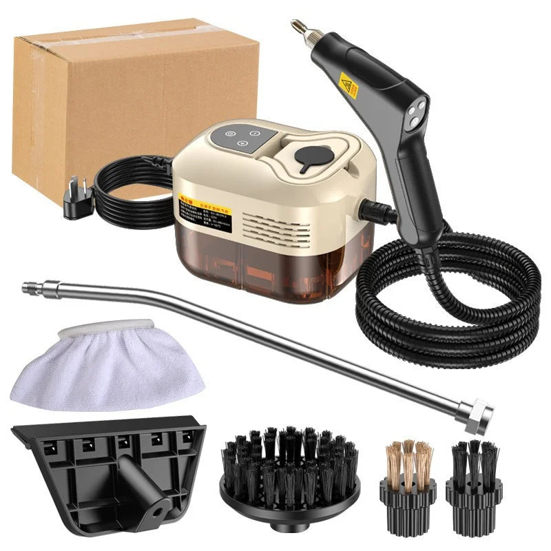 2500W Handheld Steam Cleaner 110V/220V Multifunctional High Temperature Steam Cleaning For Air Conditioner Kitchen Hood Car