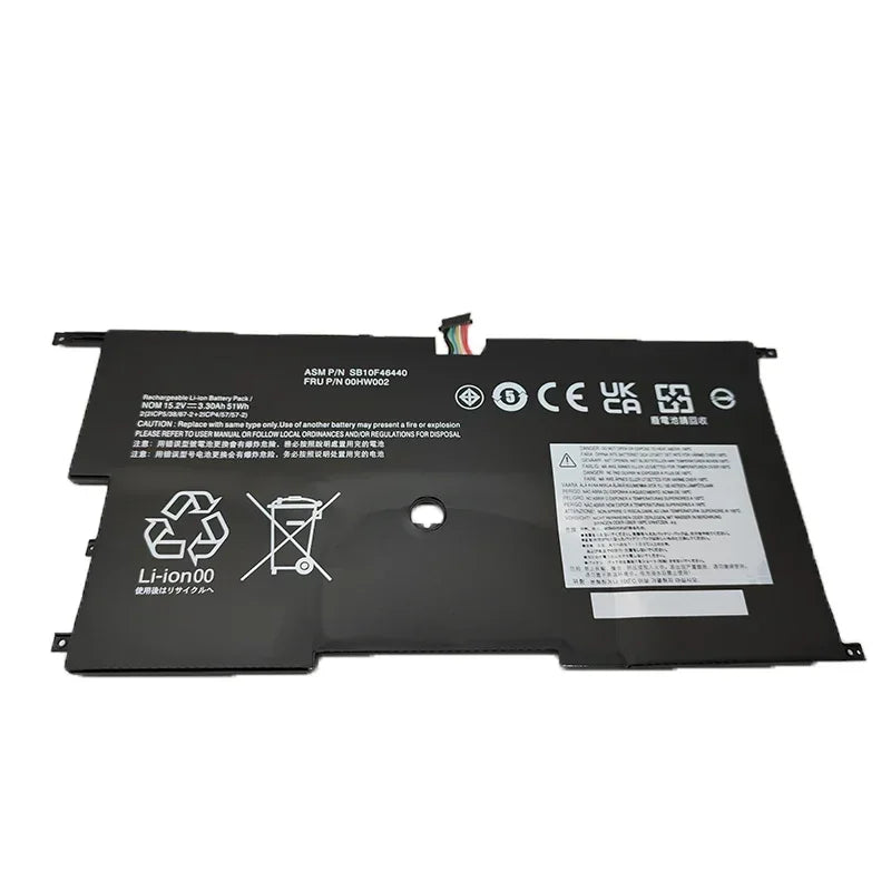 Damaite 00HW002 45N1700 Laptop Battery For Lenovo ThinkPad X1 Carbon Gen3 2015 X1 Carbon 2014 Gen2 45N1701 45N1702 00HW003