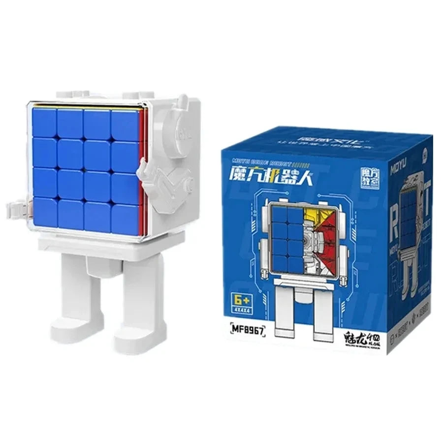 Moyu Cube Classroom Cube Robot 2x2 3x3 4x4 5x5 Magic Cube Magnetic  Beginner DIY Cubes  Professional Puzzle Toys Children Gift