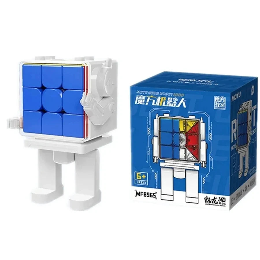 Moyu Cube Classroom Cube Robot 2x2 3x3 4x4 5x5 Magic Cube Magnetic  Beginner DIY Cubes  Professional Puzzle Toys Children Gift