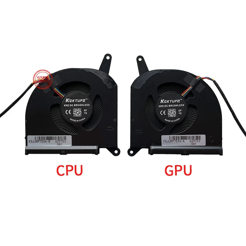 New CPU Cooling Fan For Gigabyte Aorus 15G 15P 17P 17G XC RX7G RP77 RX5G RP75 RP75W XA XD OLED SA AERO 17 AERO 15 OLED