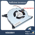 NS65B01 DC5V 0.60A Laptop Cooler For Intel NUC10i3FNH NUC10i5FNH NUC10i7FNH NUC10 4-Line CPU Cooling Fan