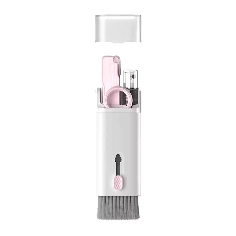7-in-1 Computer Keyboard Cleaner Brush Kit Earphone Cleaning Pen For Headset iPad Phone Cleaning Tools Cleaner Keycap Puller Kit
