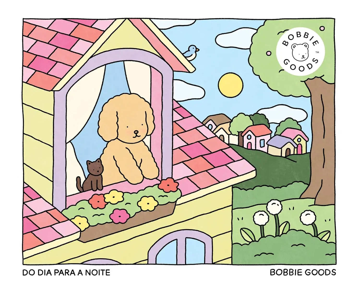 FROM DAY TO NIGHT-OFFICIAL COLORS' BOOK BOBBIE GOODS - HARPERCOLLINS