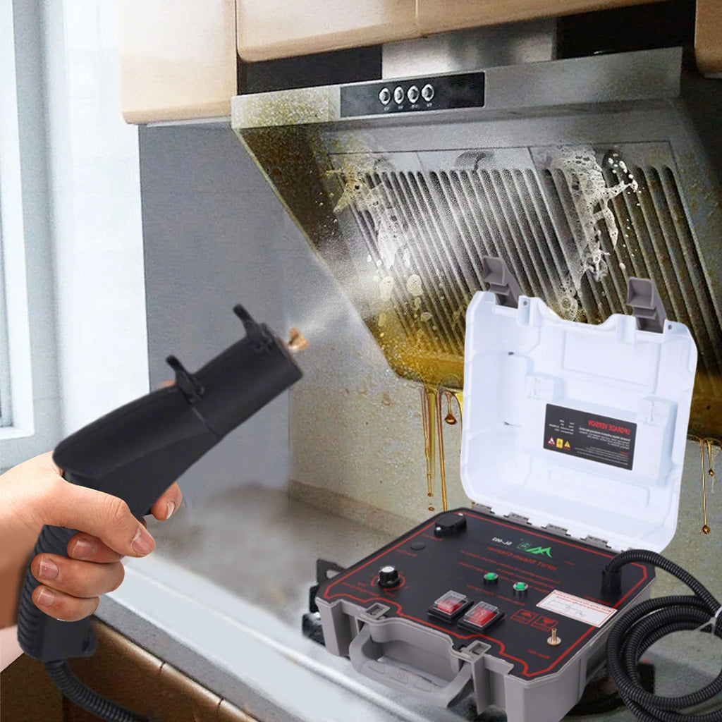 High Temperature and Pressure Steam Cleaner Kitchen Range Hood 3Bar Intelligent Cleaning Machine High Pressure Pulse 220V