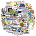 50PCS Sarcastic Sticker Aesthetic Kawaii Scrapbook Graffiti Decoration Laptop Luggage Phone Skateboard  Waterproof DIY Sticker