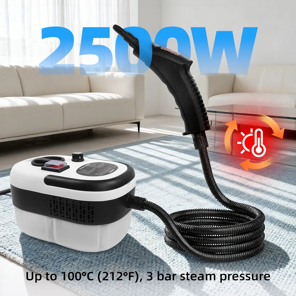 2500W Multi Function Steam Cleaners High Temperature Pressure Handhold Steam Cleaners Easy Clean Household Tool Kitchen Clean