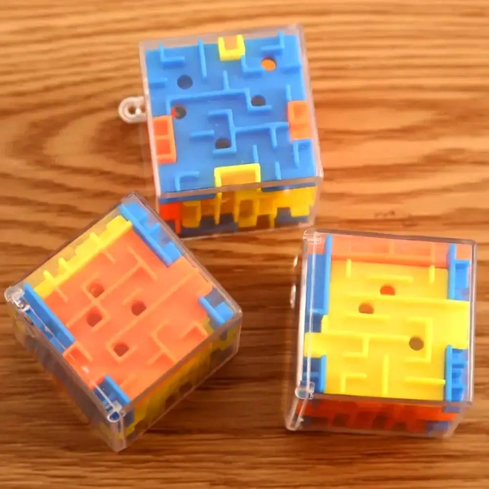 3D Maze Magic Cube Toys Children Gift Six-sided Brain Developing Educational Toy Labyrinth Ball Toys Magical Maze Ball Giveaway