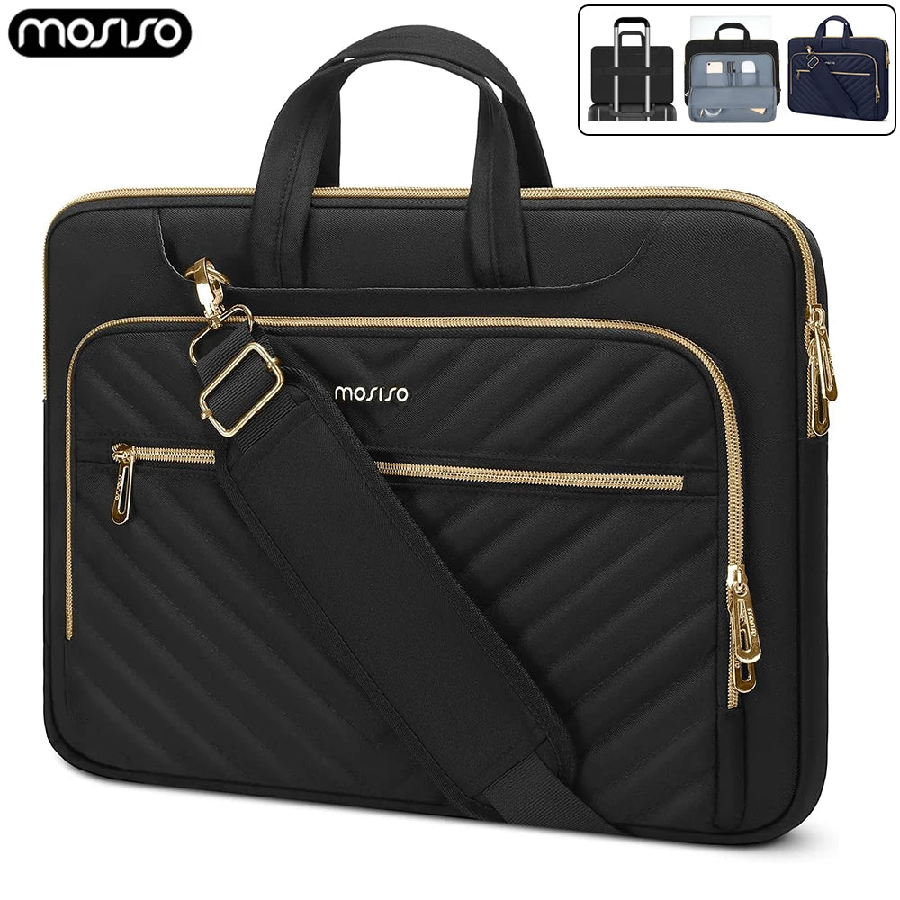 Laptop Bags 13 14 15 16 inch Notebook Bag for MacBook Air Pro M1 M2 M3 M4 Computer Handbag Briefcase Women Men Work Bag Sleeve