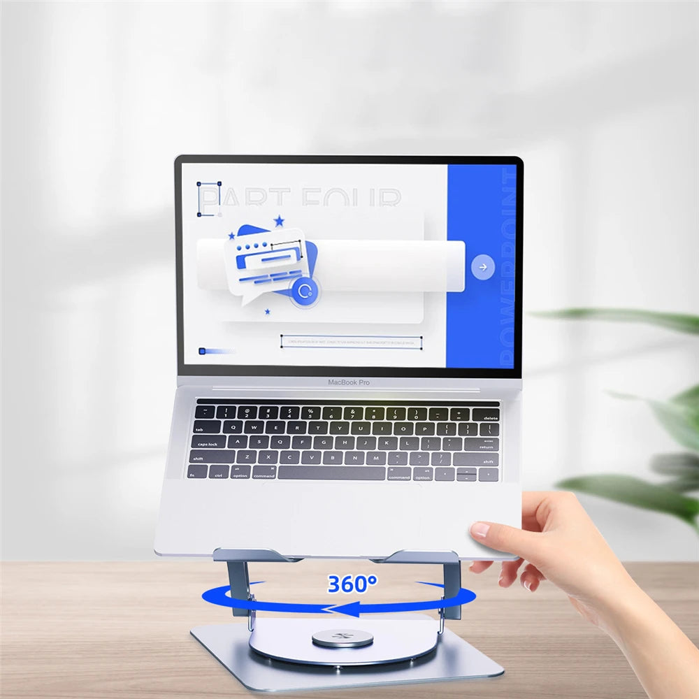 Laptop Stand for MacBook Air 15 M3 A3114 2024 Aluminum alloy lifting Bracket for iPad Pro 13 Radiator for 13-16 inch Laptop