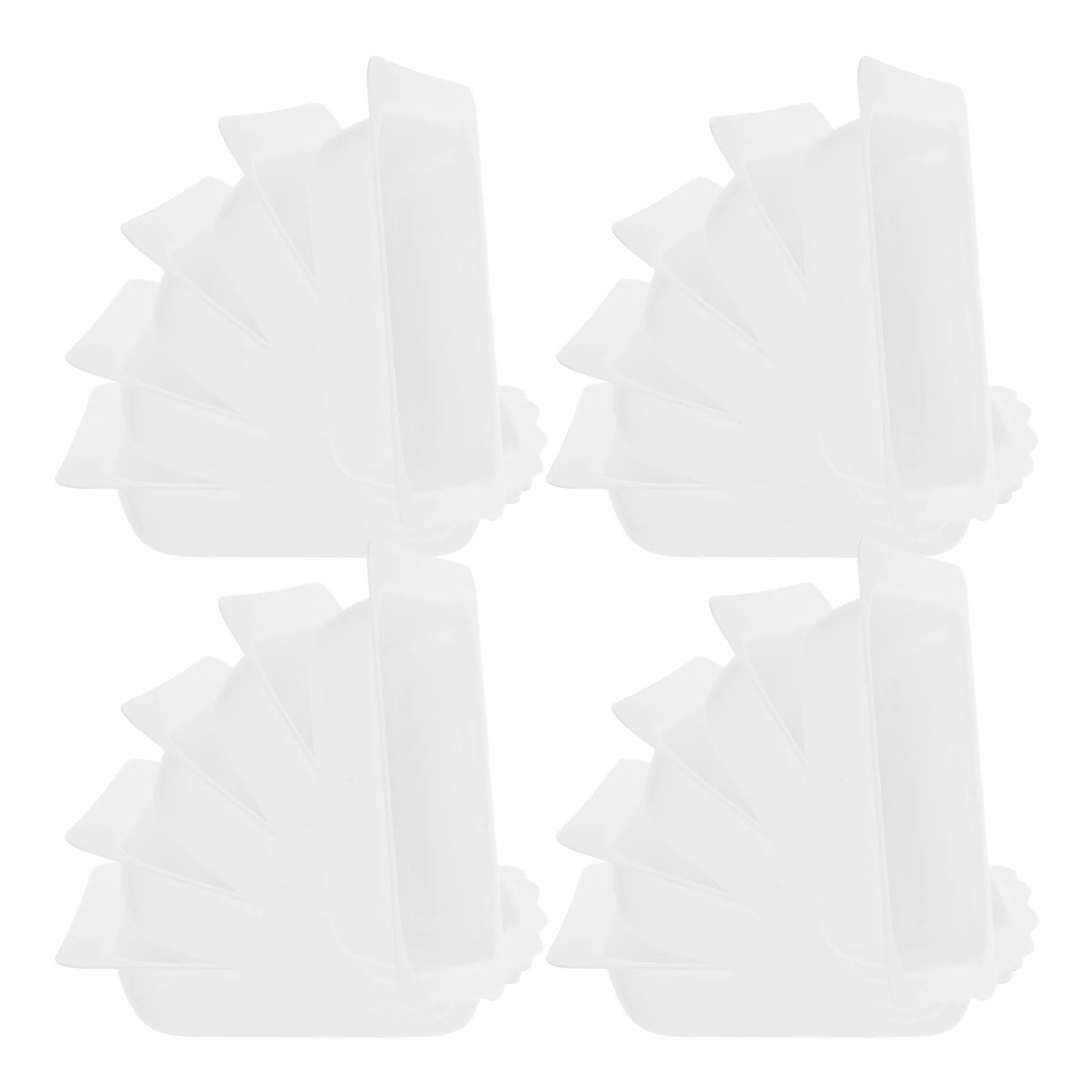 100Pcs Weigh Boats Sturdy Plastic Measuring Weigh Boat for Labs Home Hospital Accurate Sample Weighing Trays Chemistry Weighing